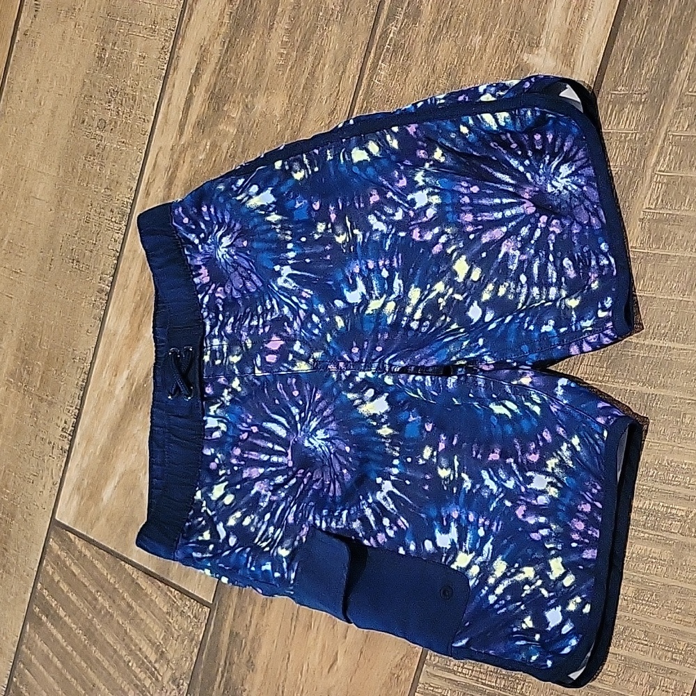 Boys Lands End swim trunks